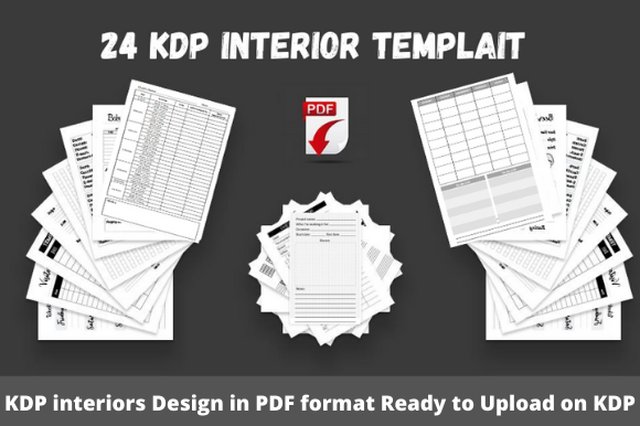 24 KDP Interior Templates Ready to Upload