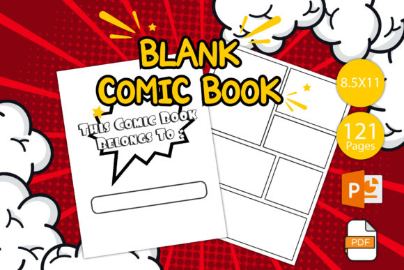 Blank Comic Page KDP Interiors: Ready-to-Use Layouts for Professional Comic Publishing
