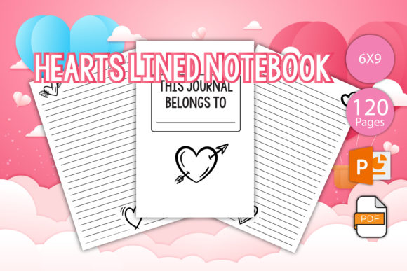 How to Use the Hearts Lined Journal for KDP Interiors in Real-World Creative and Business Workflows