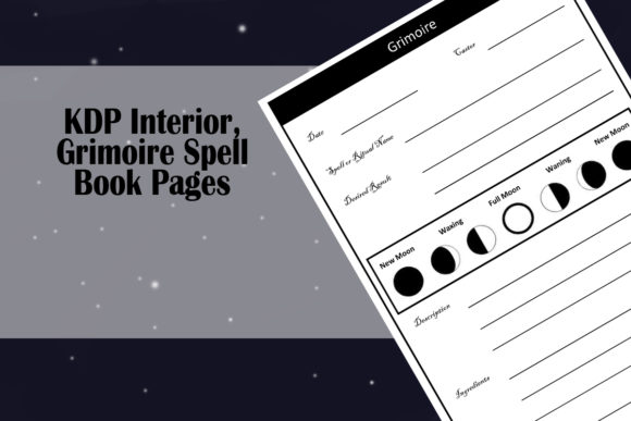 KDP Interior Grimoire Spell Book: A Versatile Tool for Low-Content Creators