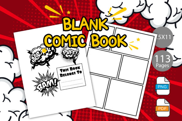 Streamlining Comic Creation with Blank Comic Book KDP Interiors
