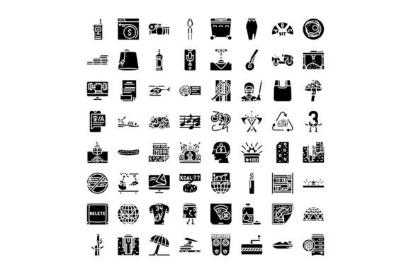 Understanding Web Interface Element Collections: The Power of Black and White Flat Graphic Icons in Modern Design